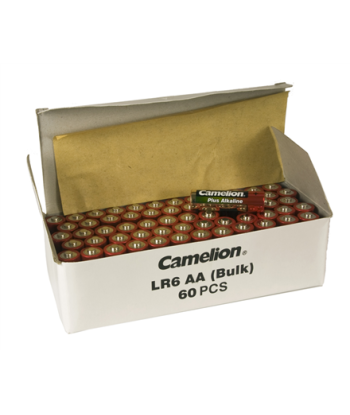 Camelion AA LR6 Plus Alkaline Patareid, 60 tk - Energiat Sinu Ellu!