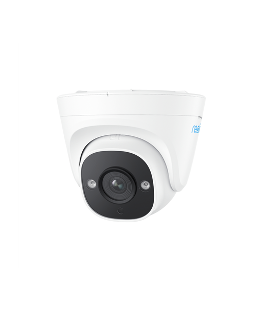 Reolink P324 5MP Super HD Dome PoE Security IP Camera with Accurate Person and Vehicle Detection, White | Reolink
