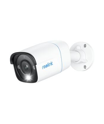Reolink P330 Smart 4K Ultra HD PoE Security IP Camera with Person/Vehicle Detection, IP66 Waterproof, White | Reolink