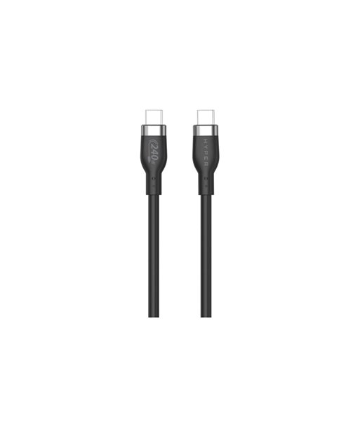 Hyper 2M Silicone USB-C Charging Cable (240W) - USB-C to USB-C Hyper 2M Silicone USB-C Charging Cable (240W) - USB-C to USB-C