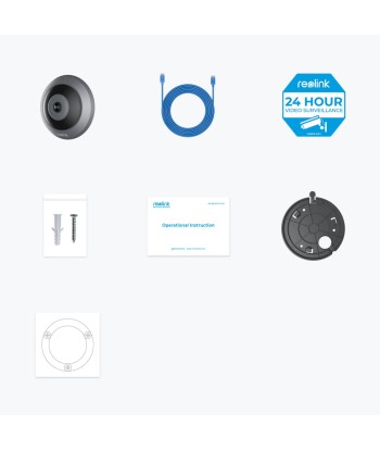 Reolink Fisheye P520 6MP Панорамная внутренняя камера