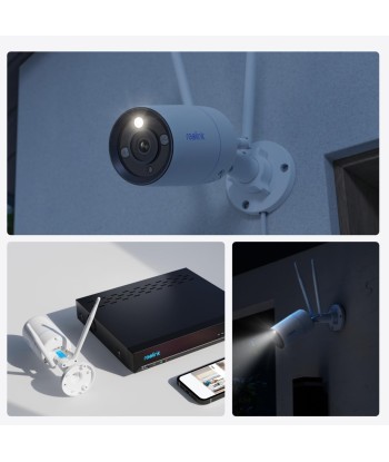 Reolink W330 4K WiFi 6 Surveillance Camera, Faster Speed & Higher Stability, White
