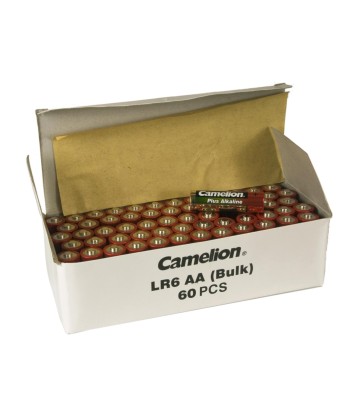 Camelion AA LR6 Plus Alkaline Patareid, 60 tk - Energiat Sinu Ellu!