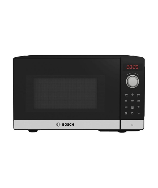 Mikrolaineahi Bosch, FEL023MS2, Serie 2, Free standing, 20 L, 800 W, Grill, Black