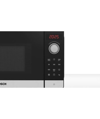 Mikrolaineahi Bosch, FEL023MS2, Serie 2, Free standing, 20 L, 800 W, Grill, Black