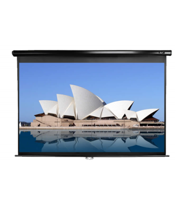 Elite Screens Manual Series M150UWH2 Diagonal 150", 16:9, Viewable screen width (W) 332 cm, Black