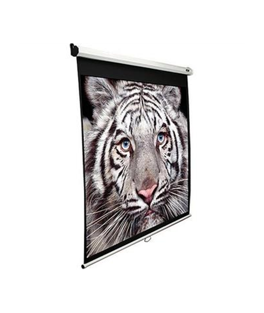 Elite Screens Manual Series M150XWV2 Diagonal 150 ", 4:3, Viewable screen width (W) 305 cm, White