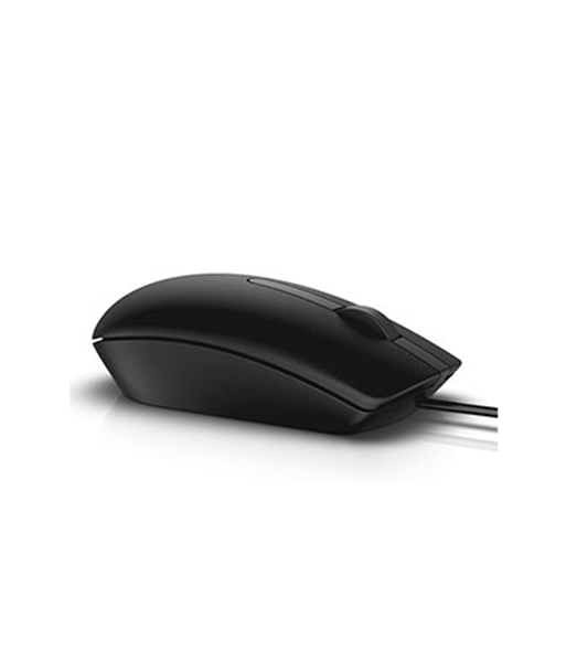 Optiline hiir Dell MS116 Cable, Black, USB 2.0, Black