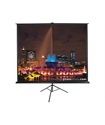 Elite Screens Tripod Series T119UWS1 Diagonal 119", 1:1, Viewable screen width (W) 213 cm, Black