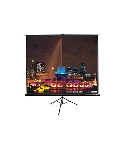 Elite Screens Tripod Series T119UWS1 Diagonal 119", 1:1, Viewable screen width (W) 213 cm, Black