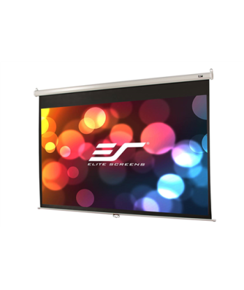 Elite Screens Manual Series M106XWH Diagonal 106", 16:9, Viewable screen width (W) 235 cm, White