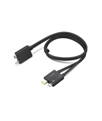 Lenovo ThinkPad Thunderbolt 4 WorkStation Dock Split Cable - Черный, 0,7 м