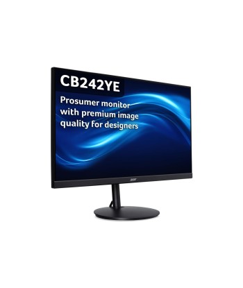 Acer CB2 Series ZeroFrame CB242YEBMIPRX 23.8", LCD IPS,1920x1080/16:9/1ms/250/1m:1/1xHDMI/1xVGA/1xDP/Audio In/Out/Black