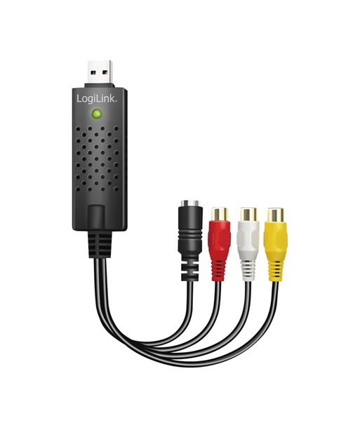 LogiLink USB 2.0 Video Haaratsi – jäädvusta analoogvideo digitaalselt!