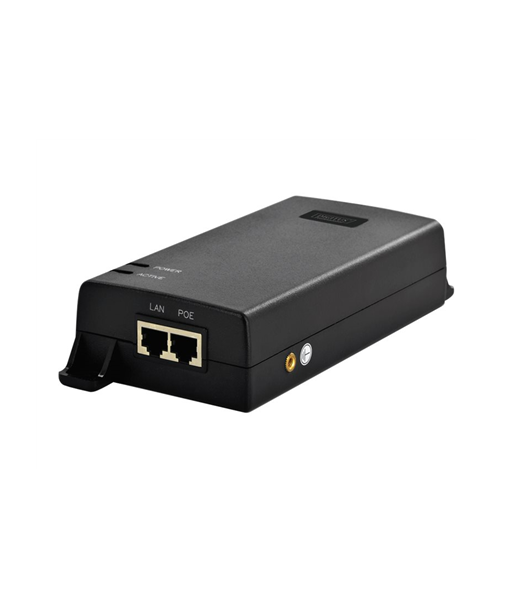 DIGITUS Gigabit Ethernet PoE Ultra Injector, 802.3af/at, 60 W