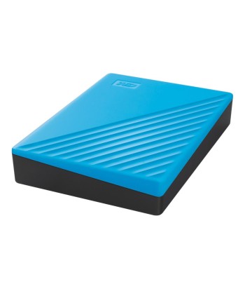 External HDD WESTERN DIGITAL My Passport 4TB USB 2.0 USB 3.0 USB 3.2 Colour Blue WDBPKJ0040BBL-WESN