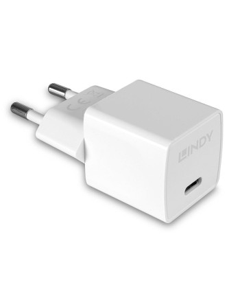 Lindy 20W USB-C seinakontaktlaadija - Power Delivery - EU pistik