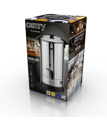 Camry, Boiler, CR 1259, Electric, 1650 W, 20 L, Stainless steel, Stainless steel