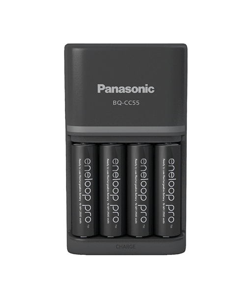 Panasonic, ENELOOP Pro K-KJ55HCD40E, Battery Charger, AA/AAA