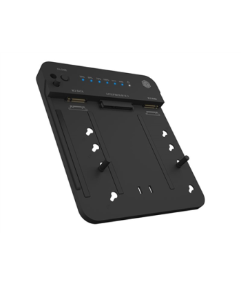 Icy Box IB-2915MSCL-C31 Док-станция и станция клонирования M.2 NVMe/SATA SSD - USB 3.1 Type-C