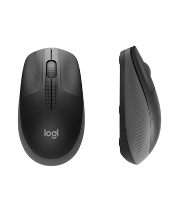 Logitech M190 Wireless Mouse 1000 DPI Charcoal