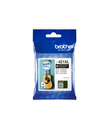 Brother LC421XLBK Ink Cartridge, Black   Brother Brother LC   LC421XLBK   Brother LC421XLBK - High Yield - black - original -
