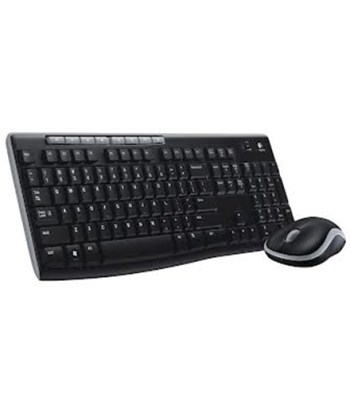 Logitech MK270 Wireless Keyboard and Mouse Combo - Black/Silver (US Layout)