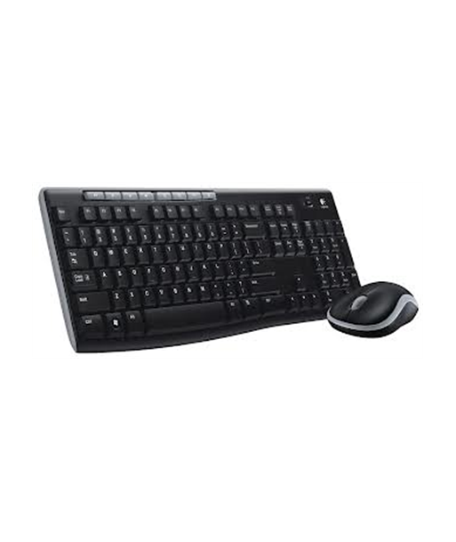 Беспроводной комплект клавиатуры и мыши Logitech MK270 - Черный/Серебристый (US Раскладка) Беспроводной комплект клавиатуры и мыши Logitech MK270 - Черный/Серебристый (US Раскладка)