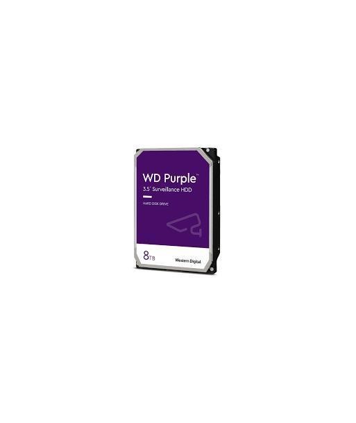 HDD WESTERN DIGITAL Purple 8TB SATA 3.0 256 MB 7200 rpm 3,5" WD8002PURP HDD WESTERN DIGITAL Purple 8TB SATA 3.0 256 MB 7200 rpm 3,5" WD8002PURP