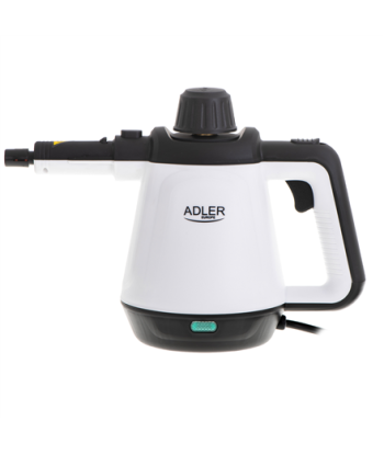 Пароочиститель Adler AD 7038 Power 1200 W Steam pressure 3.5 bar Water tank capacity 0.45 L White/Black