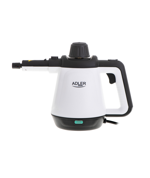 Adler AD 7038 Паровая швабра 1200W, 0.45L Бак, 3.5 бар - Белый/Черный Adler AD 7038 Паровая швабра 1200W, 0.45L Бак, 3.5 бар - Белый/Черный