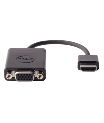 Dell HDMI to VGA Adapter (470-ABZX) - Black