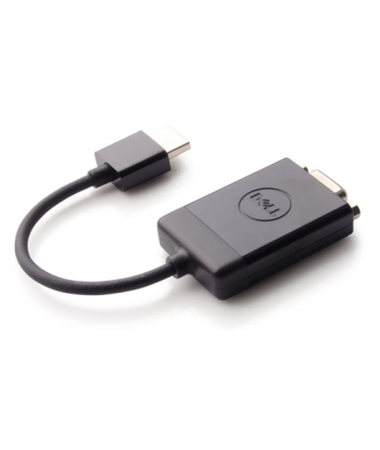 Dell, Adapter HDMI to VGA, 470-ABZX, Black, HDMI - Male, HD-15 (VGA) - Female