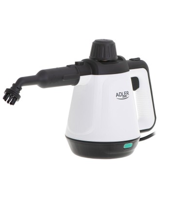 Adler AD 7038 Паровая швабра 1200W, 0.45L Бак, 3.5 бар - Белый/Черный