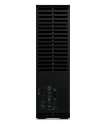 External HDD WESTERN DIGITAL Elements Desktop 12TB USB 3.0 Black WDBWLG0120HBK-EESN