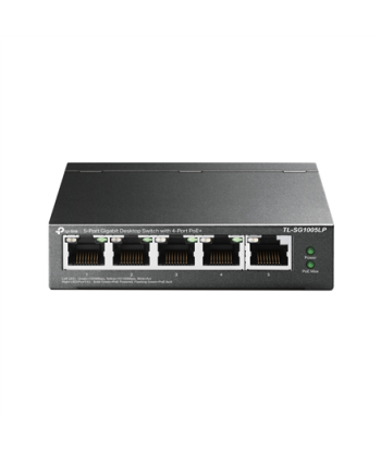 TP-LINK Switch TL-SG1005LP Unmanaged, Desktop, 10/100/1000 Mbit/s, Ethernet LAN (RJ-45) ports 5, PoE+ ports quantity 4, Power