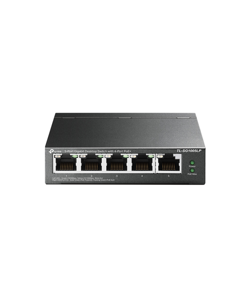 TP-LINK TL-SG1005LP 5-Портовый Гигабитный Неуправляемый Настольный PoE+ Коммутатор