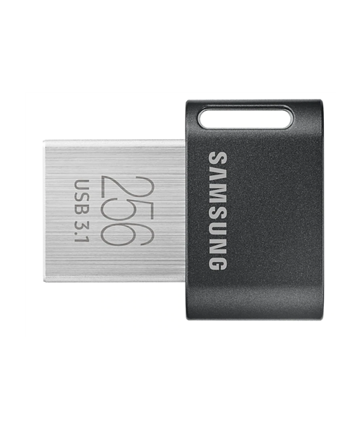 Samsung FIT Plus MUF-256AB/APC 256 GB, USB 3.1, Black/Silver