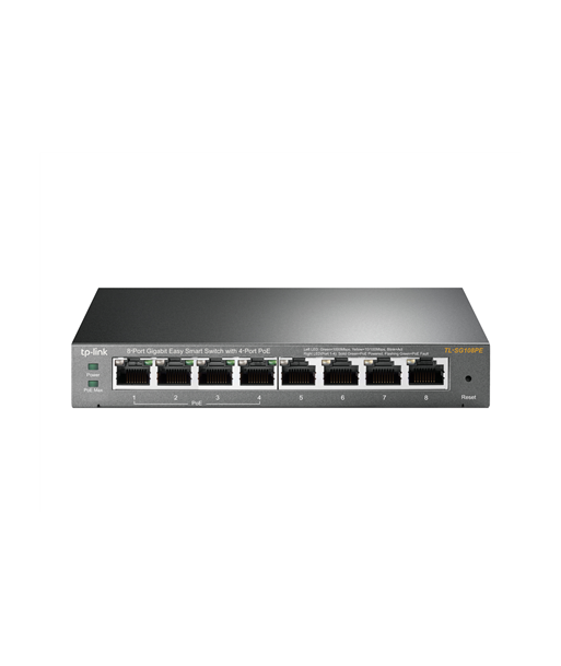 NET SWITCH 8PORT 1000M/POE TL-SG108PE TP-LINK