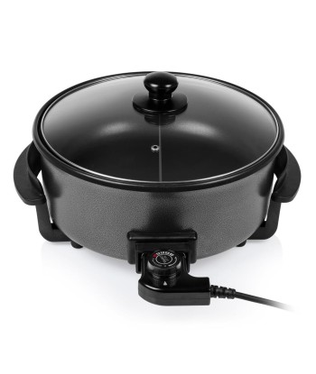Tristar, Multifunctional grill pan XL, PZ-9135, Diameter 30 cm, Grill, 1500 W, Lid included, Fixed handle, Black
