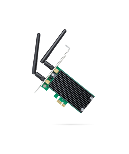 TP-LINK Archer T4E, Dual Band PCI Express Adapter 2.4GHz/5GHz, 802.11ac, 300+867 Mbps, 2xDetachable antennas TP-LINK Archer T4E, Dual Band PCI Express Adapter 2.4GHz/5GHz, 802.11ac, 300+867 Mbps, 2xDetachable antennas