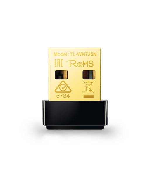 TP-Link TL-WN725N Nano USB WiFi Adapter - Kompaktne ja Mugav