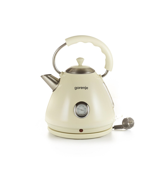 Gorenje K17CLI Kreemjas Veekeetja - Retro Stiil, 1.7L Gorenje K17CLI Kreemjas Veekeetja - Retro Stiil, 1.7L
