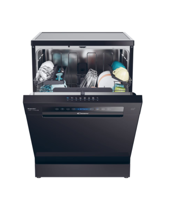 Candy CF 5C6F0B Dishwasher, Free standing, C, Width 59,7 cm, 15 place settings, Black
