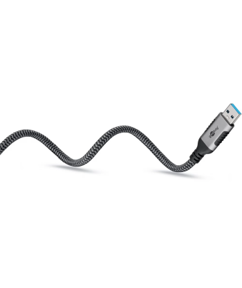 Goobay 70299 USB-A 3.0 to RJ45 Ethernet Cable, 1 m