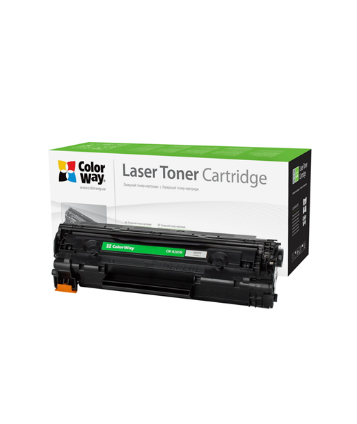 Tooner ColorWay Econom, Black, HP CE285A, Canon 725