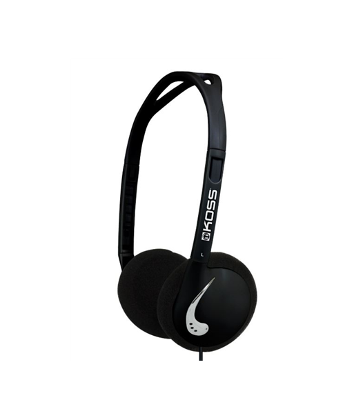 Kõrvaklapid Koss KPH25k Wired, On-Ear, 3.5 mm, Black