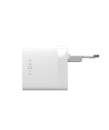 Fixed Dual USB-C Mains Charger, PD support, 65W