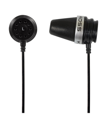 Наушники Koss Sparkplug Wired, In-ear, Noise canceling, Black