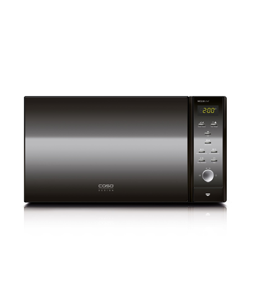Caso Microwave MCG30 Ceramic chef Free standing, 30 L, 900 W, Convection, Grill, Black, Ceramic bottom (no plate)